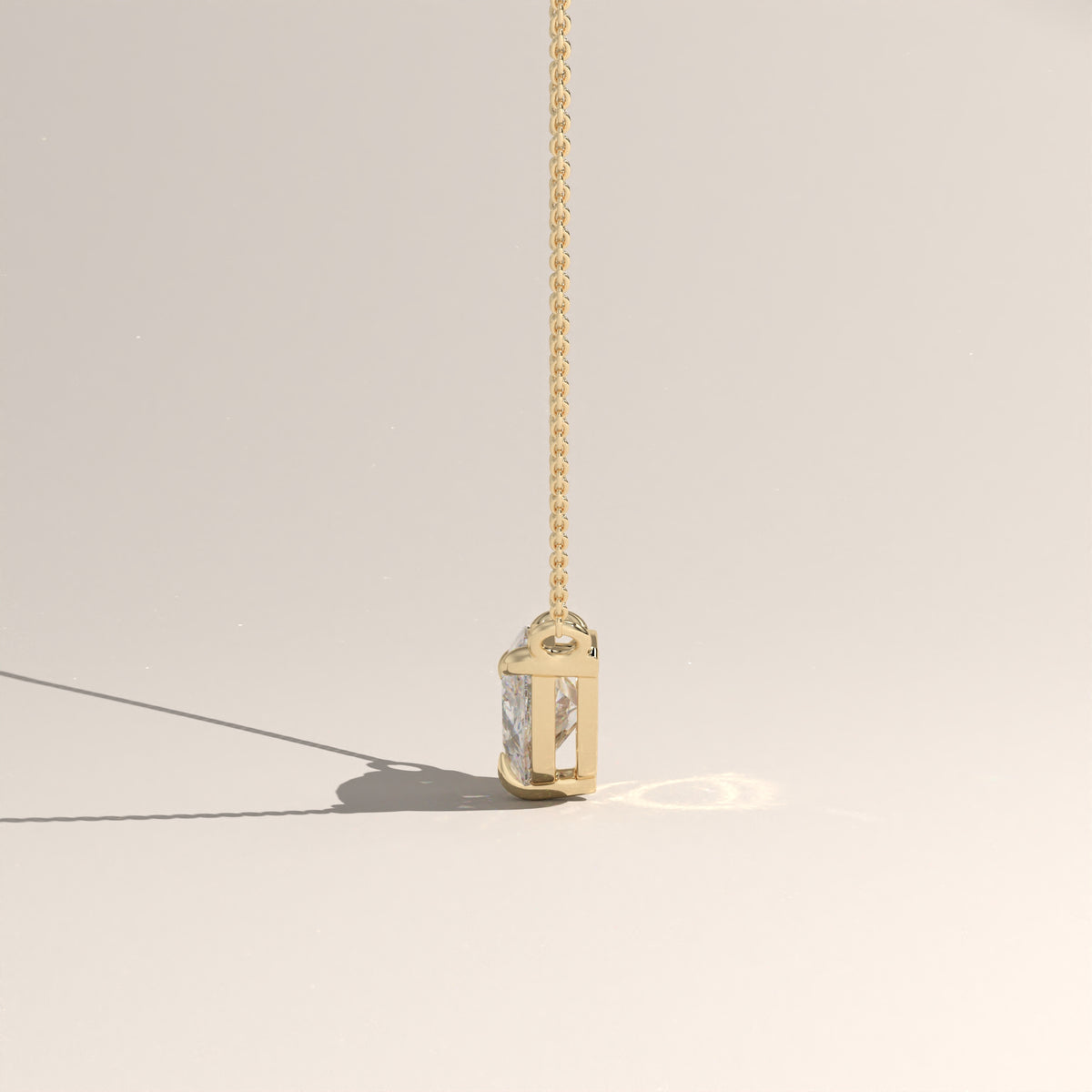 1ct East-West Pear Lab-Grown Diamond Necklace – Iris