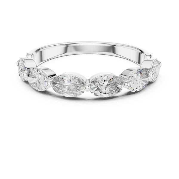 1.5ct TW Oval Lab-Grown Diamond Eternity Ring