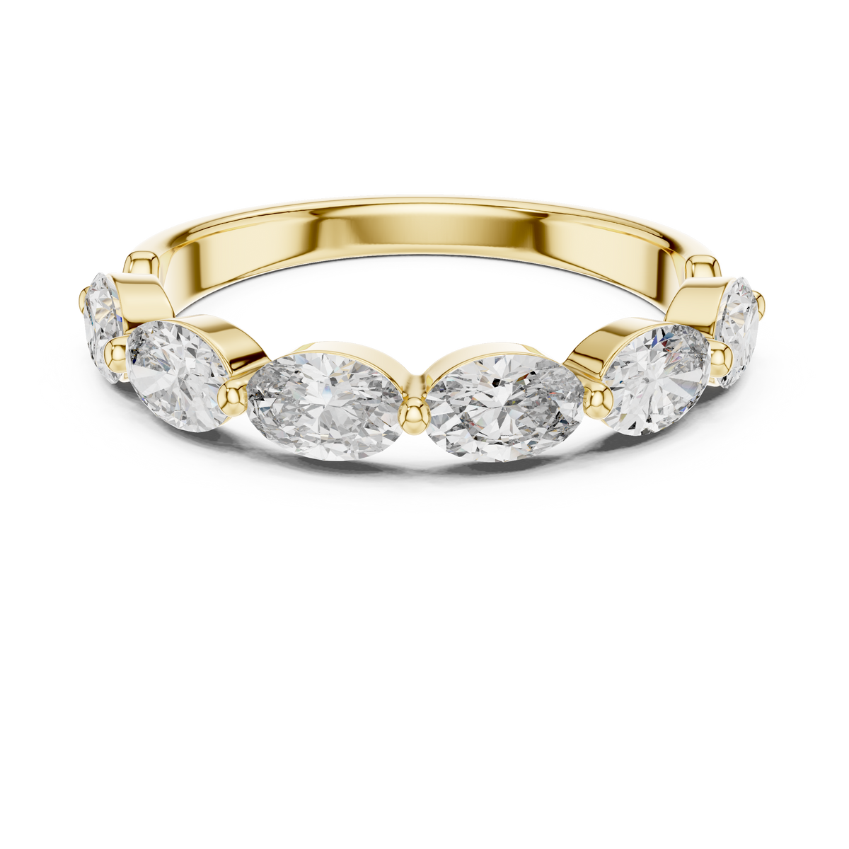 1.5ct TW Oval Lab-Grown Diamond Eternity Ring