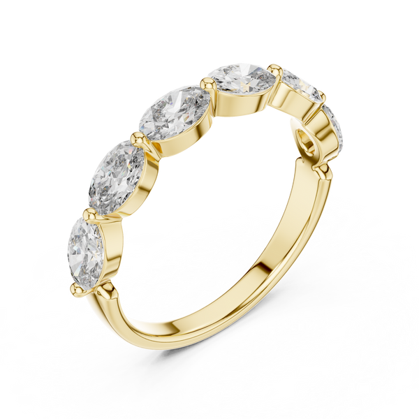 1.5ct TW Oval Lab-Grown Diamond Eternity Ring