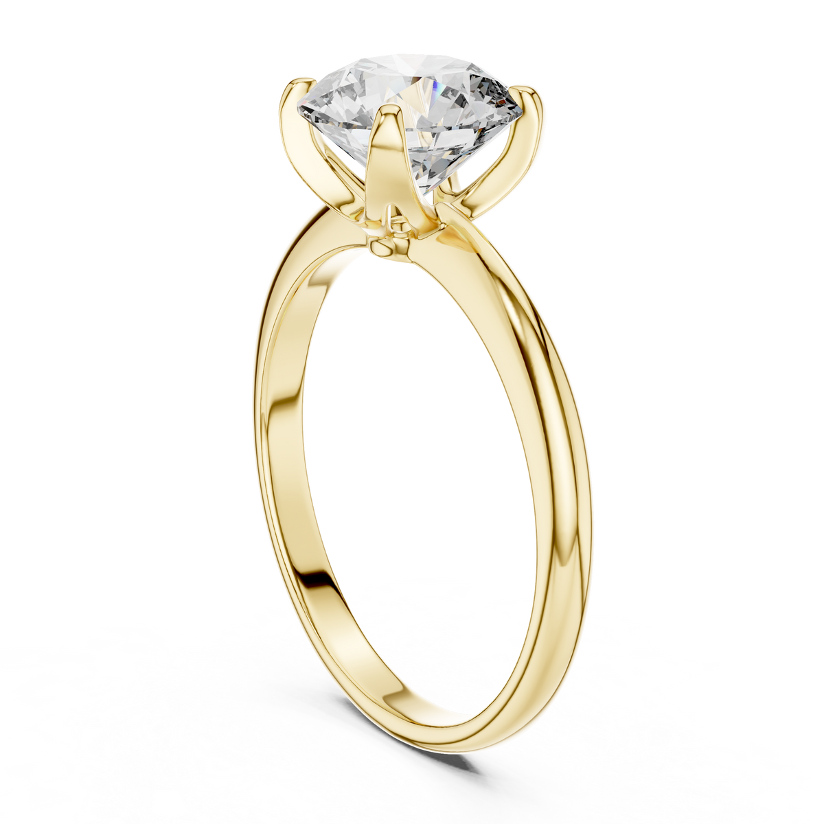 1.50ct TW Round Lab-Grown Diamond Solitaire Ring
