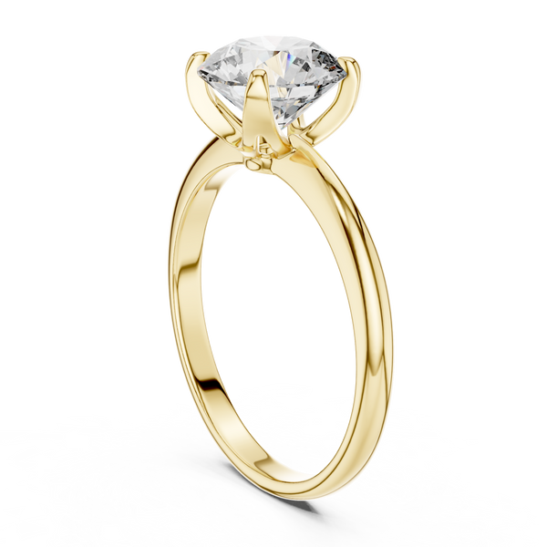 1.50ct TW Round Lab-Grown Diamond Solitaire Ring