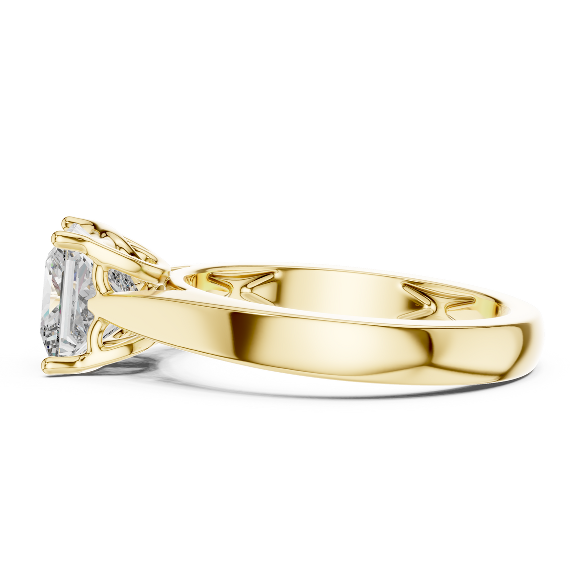 1.5ct TW Princess Cut Lab-Grown Diamond Solitaire Ring