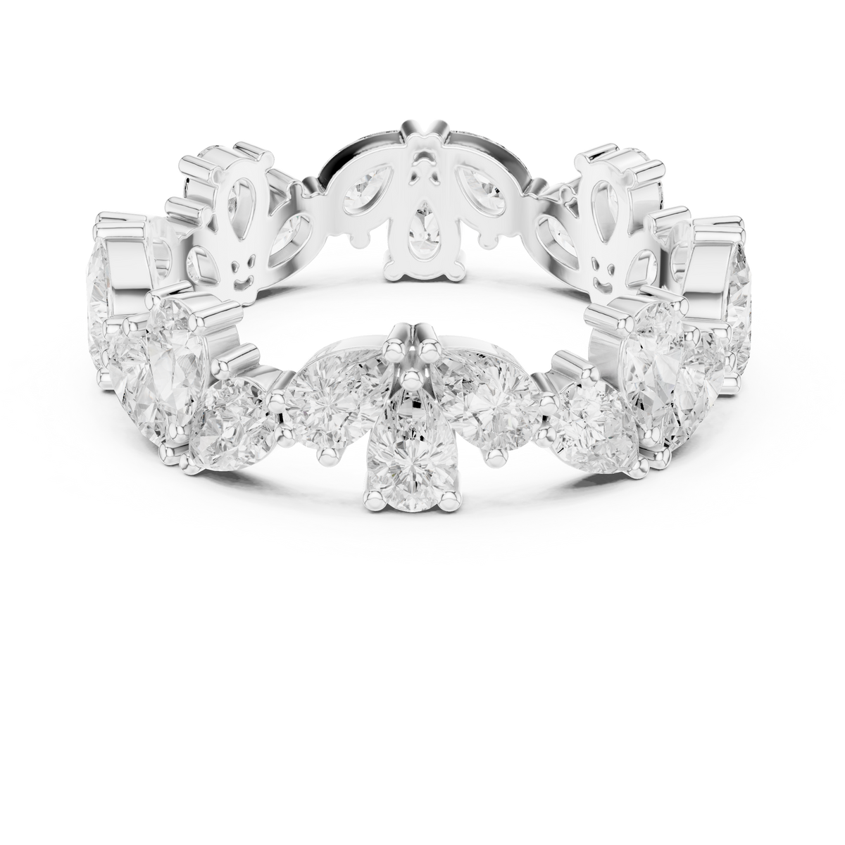 2.2ct TW Pear cut Lab-Grown Diamond Ring