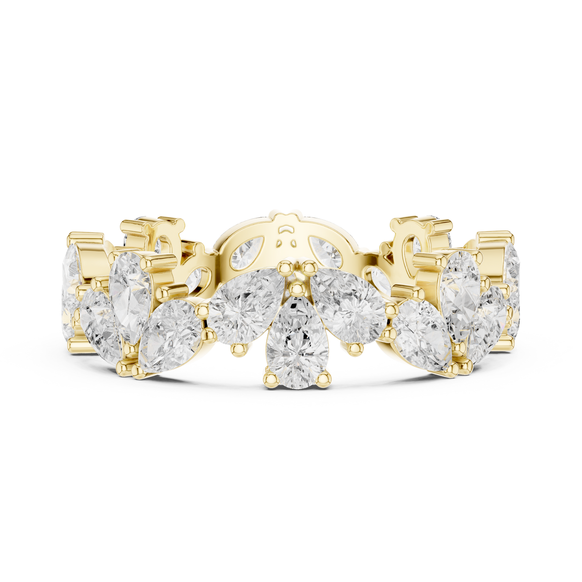 2.2ct TW Pear cut Lab-Grown Diamond Ring