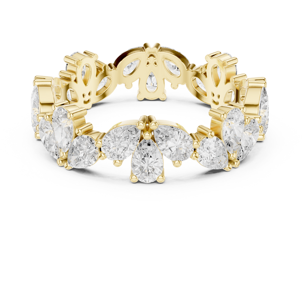 2.2ct TW Pear cut Lab-Grown Diamond Ring