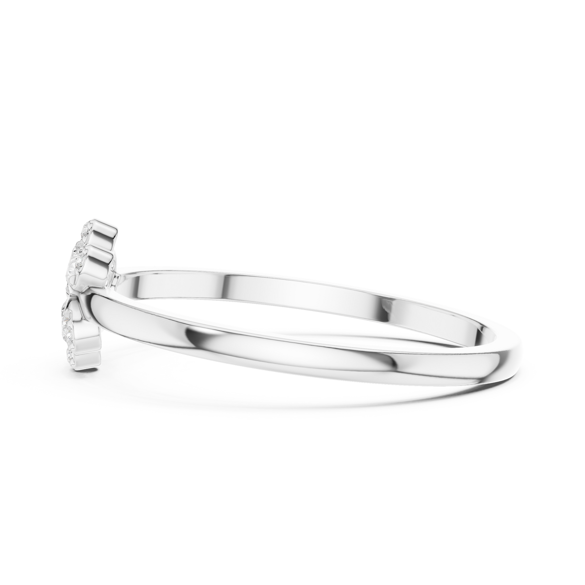 Heart Clover Lab-Grown Diamond Ring — En Fleur