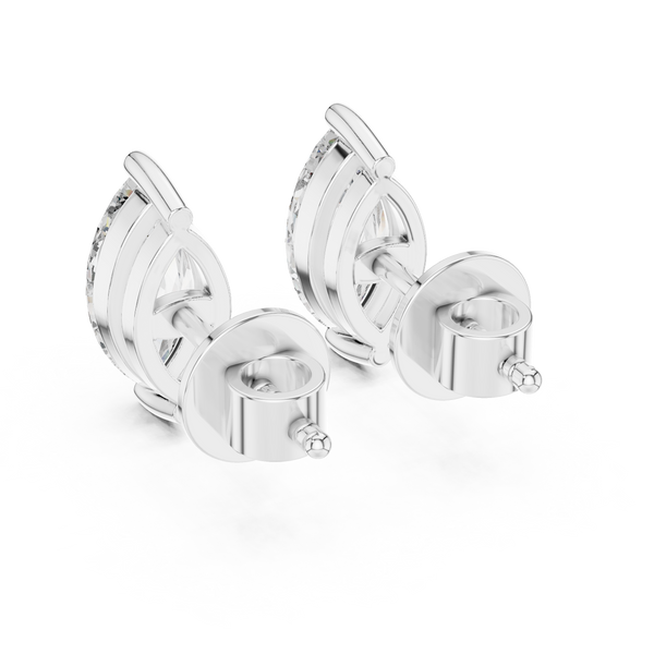 1.50ct TW Marquise Lab-Grown Diamond Stud Earrings