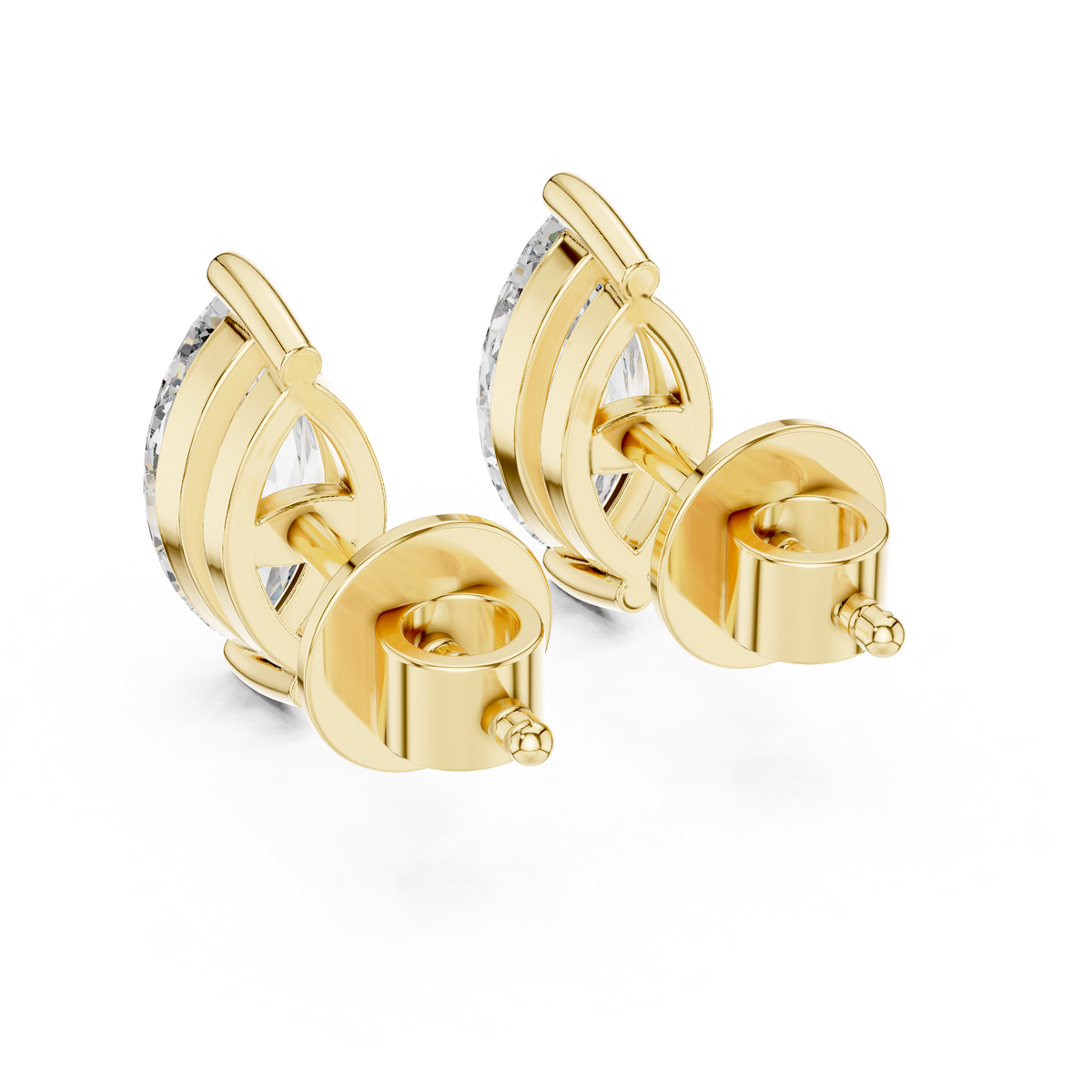 1.50ct TW Marquise Lab-Grown Diamond Stud Earrings