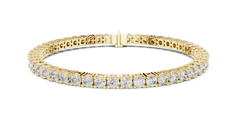 6ct TW Round Lab-Grown Diamond Tennis Bracelet