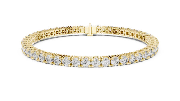6ct TW Round Lab-Grown Diamond Tennis Bracelet