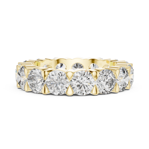 4.79ct TW Round Lab-Grown Diamond Eternity Ring