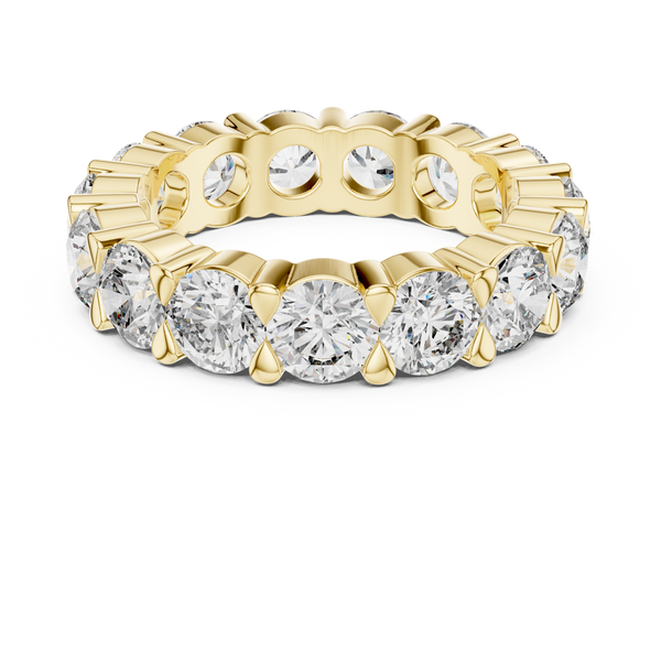 4.79ct TW Round Lab-Grown Diamond Eternity Ring