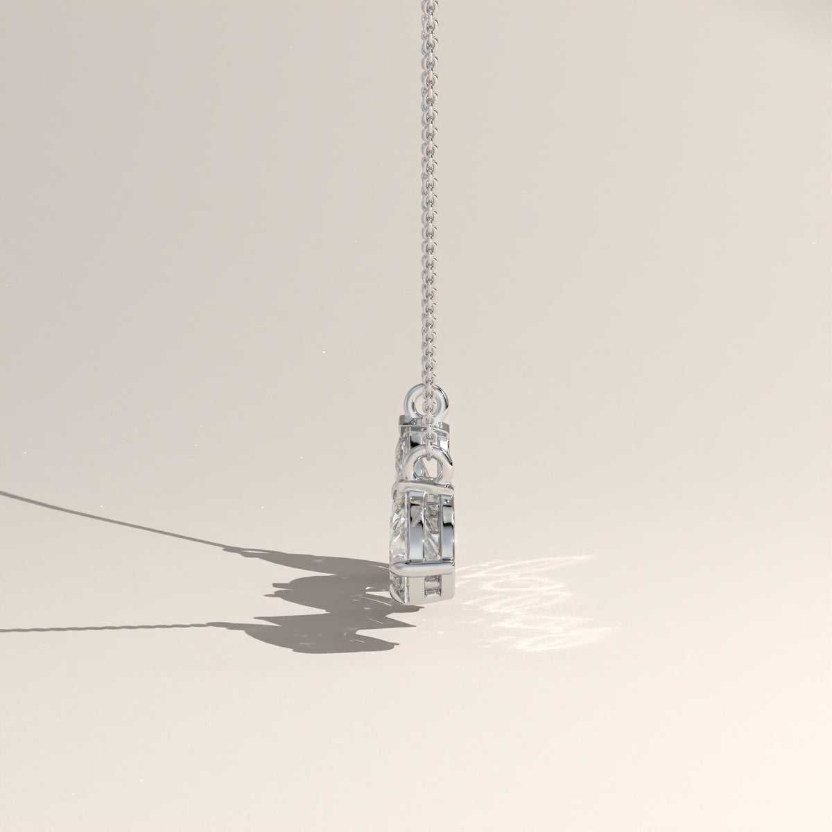 1.77ct TW Mixed Shape Lab-Grown Diamond Bar Necklace – Phoebe