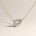 1ct East-West Pear Lab-Grown Diamond Necklace – Iris
