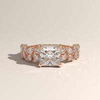 Rose Gold 2.51ct Princess Lab-Grown Diamond Engagement Ring - Vienna — Verasah