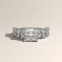 White Gold 2.51ct Princess Lab-Grown Diamond Engagement Ring - Vienna — Verasah