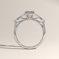 White Gold 2.35ct Marquise Lab-grown Diamond Engagement Ring - Vera, view 3 — Verasah