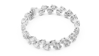 26.52ct TW Pear Lab-Grown Diamond Tennis Bracelet in White Gold — Verasah fine jewellery