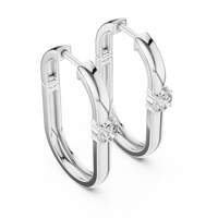0.39ct TW Round Lab-Grown Diamond Ear Climbers in White Gold — Verasah fine jewellery