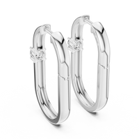 0.39ct TW Round Lab-Grown Diamond Ear Climbers in White Gold — Verasah fine jewellery
