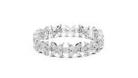 14.05ct TW Marquise and Round Lab-Grown Diamond Bracelet — En Fleur in White Gold — Verasah fine jewellery
