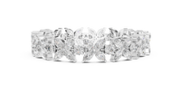 14.05ct TW Marquise and Round Lab-Grown Diamond Bracelet — En Fleur in White Gold — Verasah fine jewellery