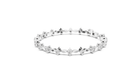 2.09ct TW Round Lab-Grown Diamond Navette Link Bracelet in White Gold — Verasah fine jewellery