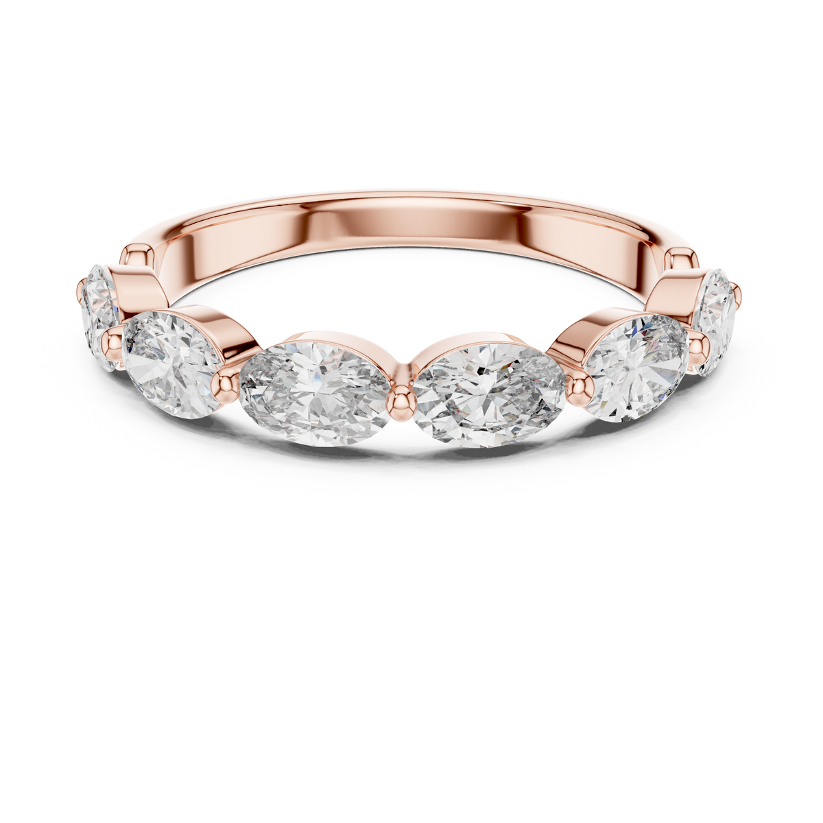 1.5ct TW Oval Lab-Grown Diamond Eternity Ring