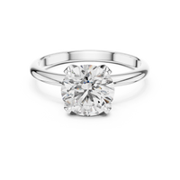 1.50ct TW Round Lab-Grown Diamond Solitaire Ring in White Gold — Verasah fine jewellery