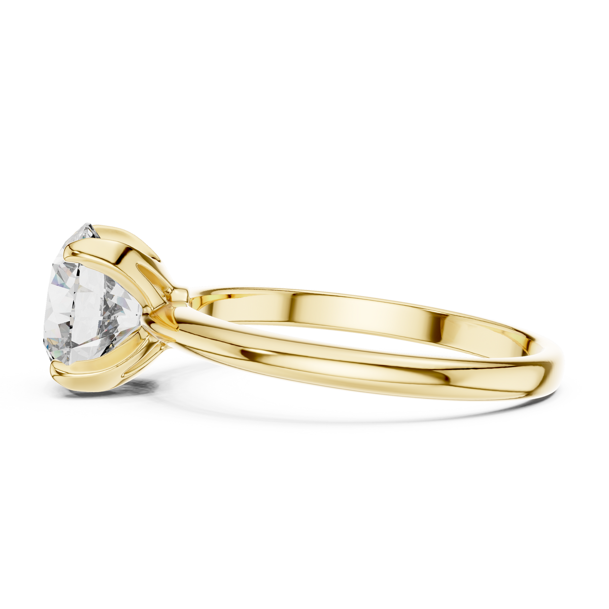 1.50ct TW Round Lab-Grown Diamond Solitaire Ring