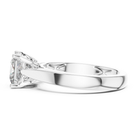1.5ct TW Princess Cut Lab-Grown Diamond Solitaire Ring in White Gold — Verasah fine jewellery