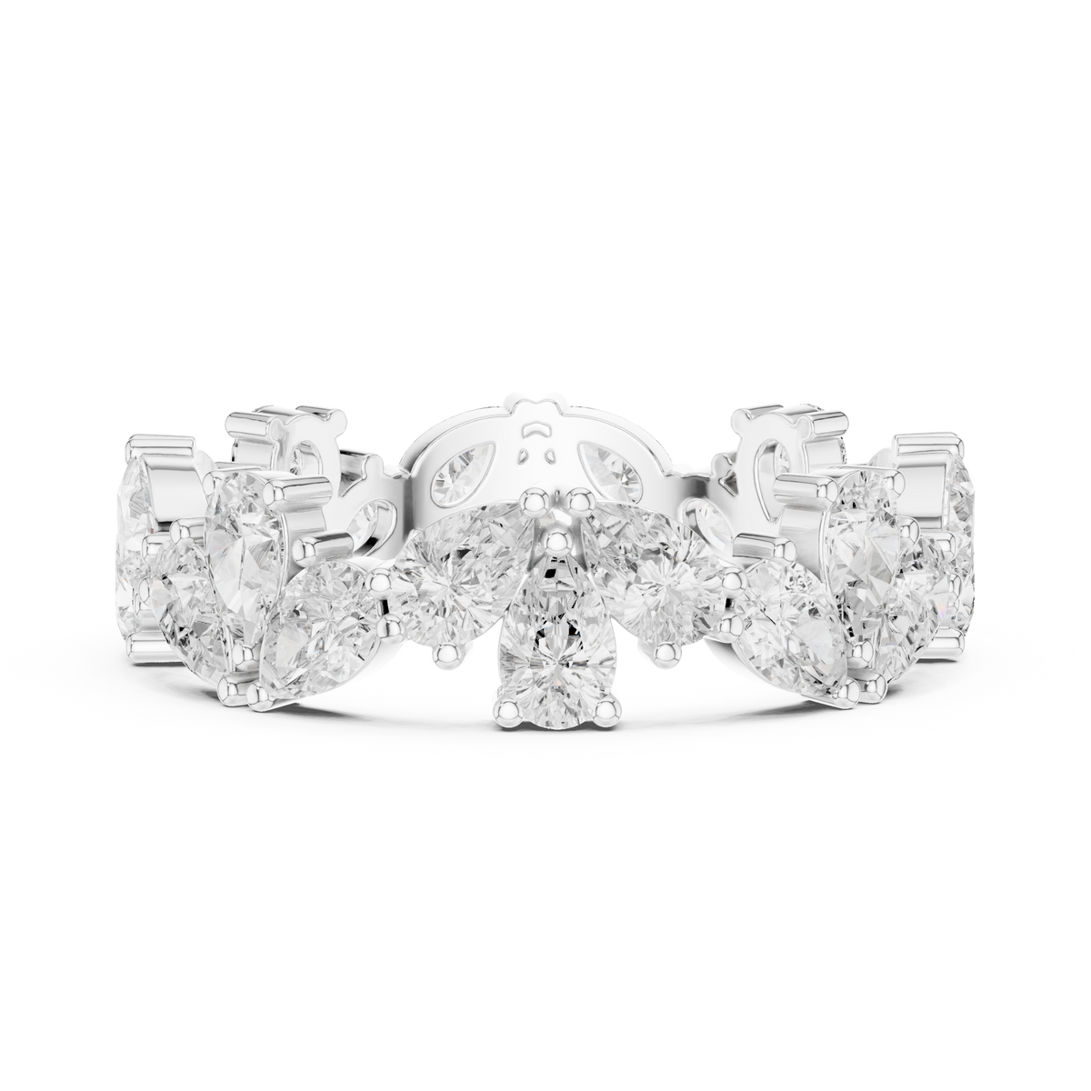 2.2ct TW Pear cut Lab-Grown Diamond Ring