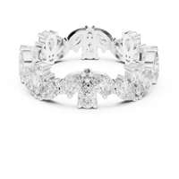 2.2ct TW Lab Grown Lab-Grown Diamond Pear Eternity Ring in White Gold — Verasah fine jewellery