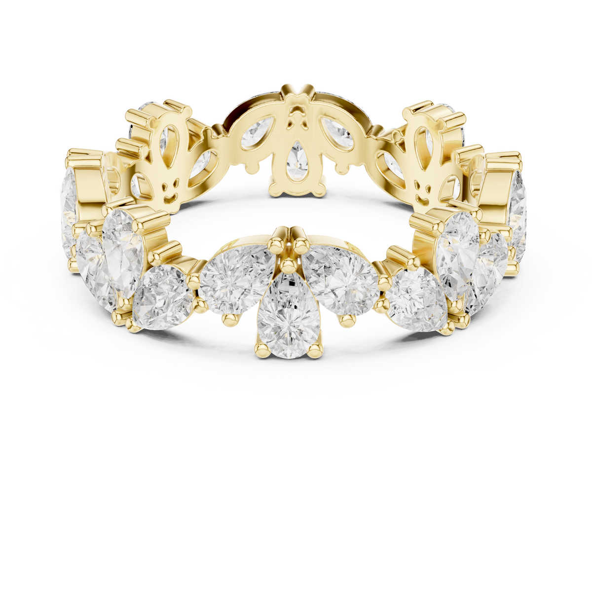 2.2ct TW Pear cut Lab-Grown Diamond Ring