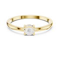 Round Lab-Grown Diamond Illusion Solitaire Ring