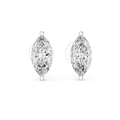 1.50ct TW Marquise Lab-Grown Diamond Stud Earrings