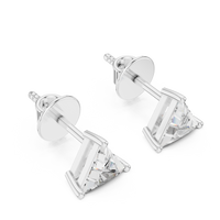 1.30ct TW Triangle Lab-Grown Diamond Stud Earrings in White Gold — Verasah fine jewellery