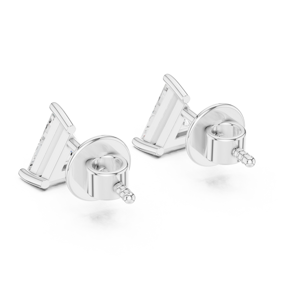 1.30ct TW Triangle Lab-Grown Diamond Stud Earrings