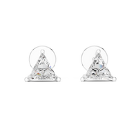 1.30ct TW Triangle Lab-Grown Diamond Stud Earrings in White Gold — Verasah fine jewellery