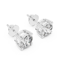 2.57ct TW Round Lab-Grown Diamond Stud Earrings in White Gold — Verasah fine jewellery