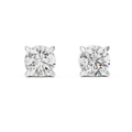 2.57ct TW Round Lab-Grown Diamond Stud Earrings