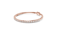 1.95ct TW Round Lab-Grown Diamond Tennis Bracelet in Rose Gold — Verasah fine jewellery
