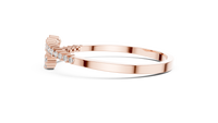 1.74ct TW Round Lab-Grown Diamond Graduated Bangle in Rose Gold — Verasah fine jewellery