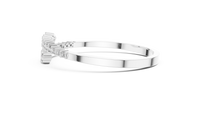 1.74ct TW Round Lab-Grown Diamond Graduated Bangle in White Gold — Verasah fine jewellery