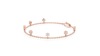 0.77ct TW Round Lab-Grown Diamond Station Bracelet in Rose Gold — Verasah fine jewellery