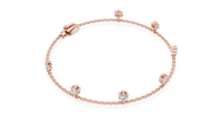 0.77ct TW Round Lab-Grown Diamond Station Bracelet in Rose Gold — Verasah fine jewellery