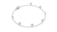 0.77ct TW Round Lab-Grown Diamond Station Bracelet in White Gold — Verasah fine jewellery