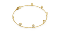 0.77ct TW Round Lab-Grown Diamond Station Bracelet in Yellow Gold — Verasah fine jewellery