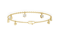 0.77ct TW Round Lab-Grown Diamond Station Bracelet in Yellow Gold — Verasah fine jewellery